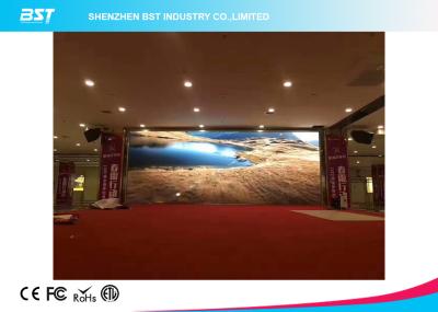 China IP43 Indoor P4 SMD2121 Rental LED Display Screen Slim Cabinet AC 110V~220V for sale