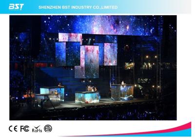 중국 상업 광고 SMD2121를 위한 투명한 연약한 가동 가능한 발광 다이오드 표시 스크린 판매용