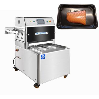 China Vegetable Fruit Skin Packaging Machine Fresh Meat Packaging Equipment for sale