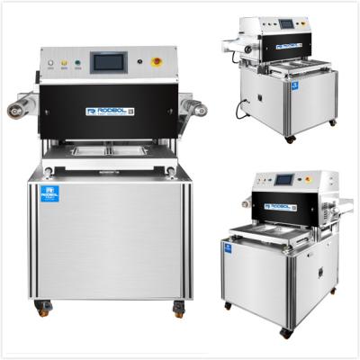 China MAP Vacuum Skin Packaging Machine Commercial For Packing Seafood Cheese for sale