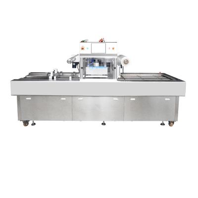 China Automatic skin packing machine Modified Atmosphere Skin Tray Vacuum Packer for sale