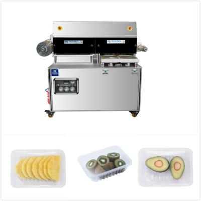 China Modified Atmosphere Packaging Machine Vacuum Map Sealing Machine for Fruit for sale