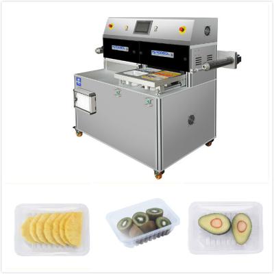 China Semi Auto Fruit Vegetable Packing Machine Sugar Grocery Food Packaging Sealer for sale