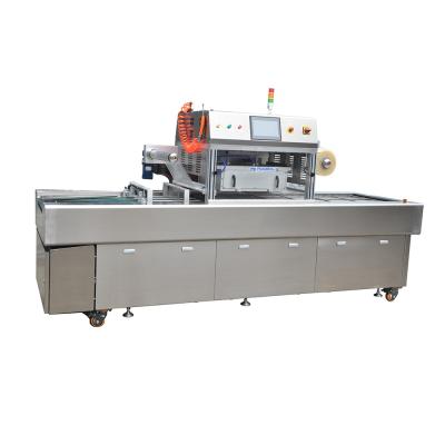 China Vertical Vacuum Tray Sealing Machine Automatic Fresh Chicken Vaccum Sealer for sale