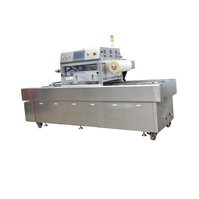 China Restaurant Food Vacuum Tray Sealing Machine MAP Filling Sealing Machine for sale