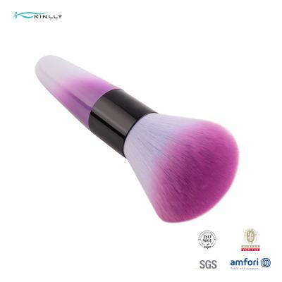 China Premium Durable Makeup Kabuki Brush Flat Arched Large Powder Brush à venda