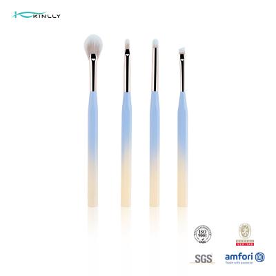 China Cosmetic 4pcs Makeup Brush Cruelty Free Synthetic Hair For Blending Concealer Eye Shadow for sale