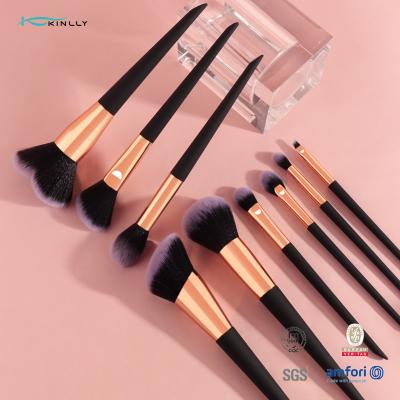 China Makeup Brushes 9PCs Makeup Brush Set Professional Premium Synthetic Foundation Brush Powder Blush Concealers Eye Shadow for sale