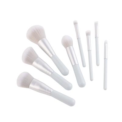 China 8PCS Custom Gift Makeup Brushes Set Highlight Concealer Synthetic for sale