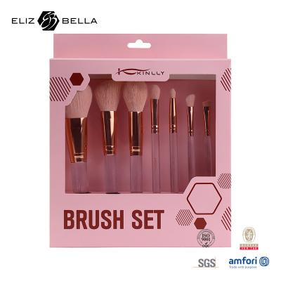 China 7pcs Synthetic Hair Makeup Brush Beauty Tools Powder / Eyeshadow /Foundation Brushes for sale