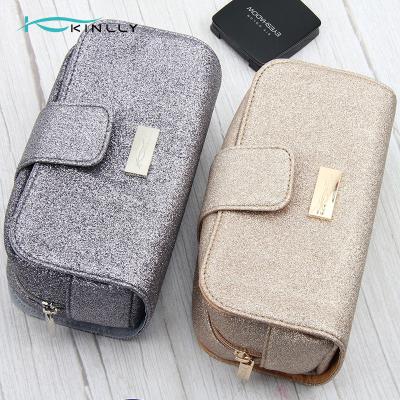China Girls Train Case Portable 1pc Makeup Brush Bag for sale
