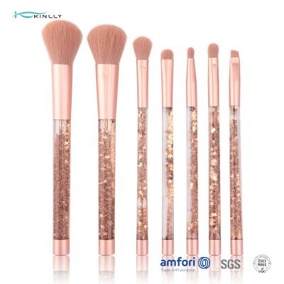 China Synthetic Hair SGS 200mm 10 Piece Makeup Brush Set for sale