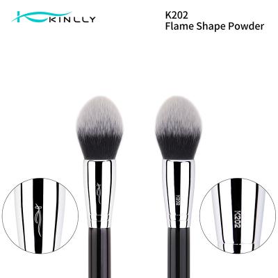 China powder Makeup Brush both two color hair Copper Ferrule Wooden Handle· Face Brushes K202 for sale