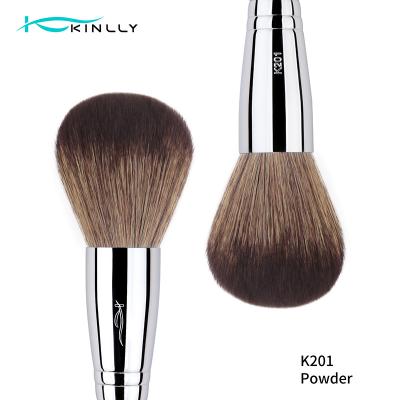 China 1pcs Powder Copper Ferrule Natural Hair Makeup Brush for sale