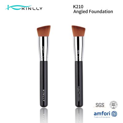 China ISO9001 Beauty Copper Ferrule Kabuki Face Brush for sale