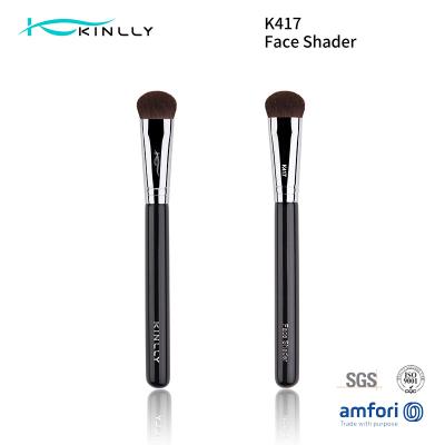 China Beauty Animal Hair 1pcs Dual Ended Eyeshadow Brush for sale