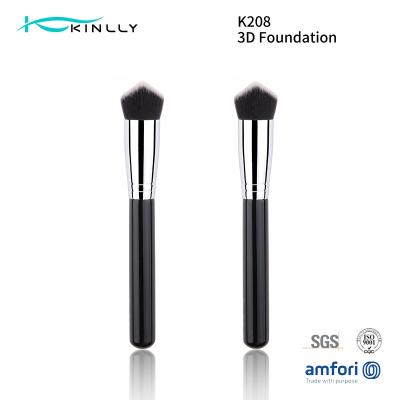 China Copper Ferrule Powder ODM Face Makeup Brushes for sale