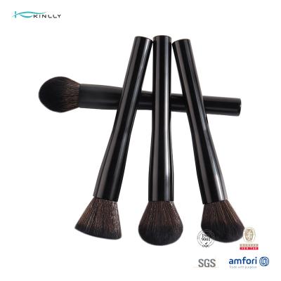 China OEM ODM Single Makeup Brush All In One Aluminium Ferrule And Handle for sale