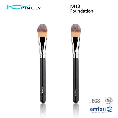 China Facial Buffing Foundation Makeup Brush Synthetic Hair Cosmetic Tools for sale