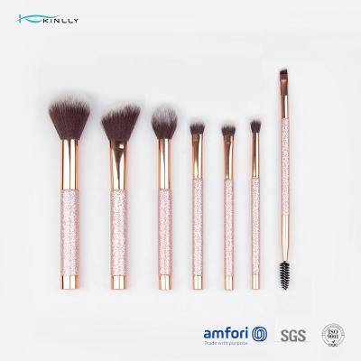 China escova cosmética da fundação da sombra das ferramentas da beleza do grupo de escova 7pcs à venda