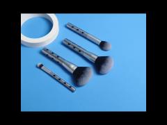 Professional Quality Makeup Brushes With Synthetic Hair and Plastic Handle