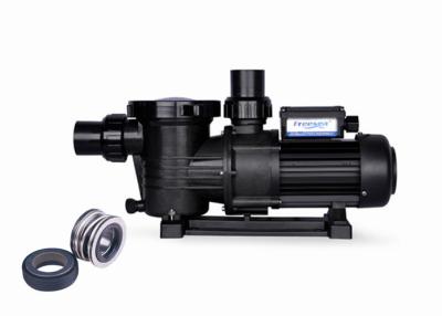 China Black Plastic Casing High Lift Water Pump For Swimming Pool 0.75KW for sale