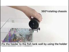 Vacation Timer Aquarium Automatic Feeder For Electric Adjustable Fish Food Dispenser