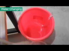 Plastic Fish Tank Gravel Cleaner Aquarium Siphon Vacuum With Algae Scraper Water Flow Controller