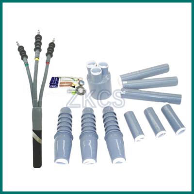 China High Power Cold Shrink Terminal Cable Accessory Termination Kits Silicone Rubber for sale