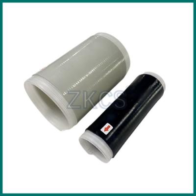China Black / Grey Silicone Cold Shrink Tube For 1/2'' jumper,Din head and jumper connector for sale
