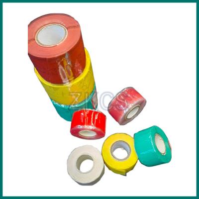 Chine Ruban silicone auto-amalgamant ignifuge de haute qualité pour l'industrie des câbles d'alimentation à vendre