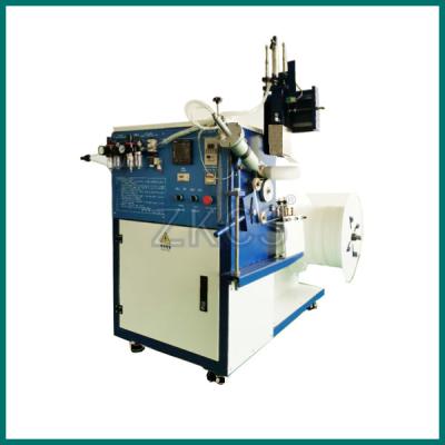China Automatic PP PE Strip Spiral Winding Machine Hot Air Style 25-150mm for sale