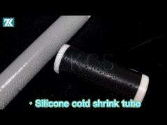 Silicone Cold Shrink Tube Waterproof  Insulation Sleeving -60°C-200°C