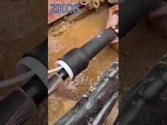 EPDM ψυχρό συρρικνωτικό σωλήνα  ∆ιαιώνιμη, χωρίς θερμότητα σφραγίδα για την προστασία εξωτερικών καλωδίων