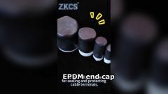Надежная уплотнитель холодноупругая резина EPDM конечная крышка защищает концы кабеля от ущерба окружающей среде