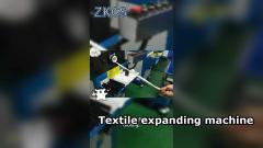 machine en expansion de textile de 2.2kw 1100mm pour le produit en caoutchouc de rétrécissement froid