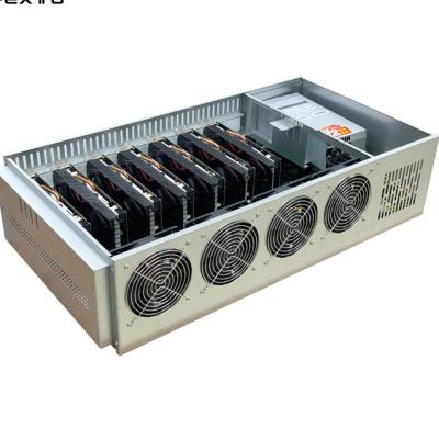 Chine 4 machine d'abattage de l'installation B85 BTC d'exploitation des fans GPU 410x315x180mm à vendre