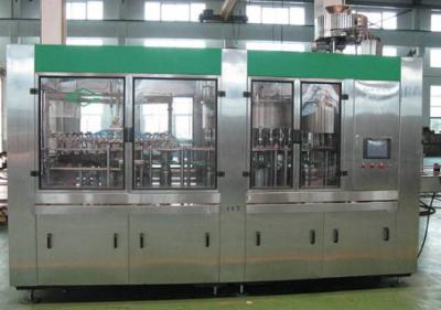 China 8000bph 500ml PET Bottle Filling Packaging Machine 32 Rinsing Heads for sale