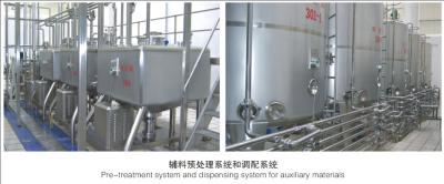 Chine La chaîne de fabrication de lait d'industrie laitière pour le yaourt/fruit a pasteurisé le lait à vendre