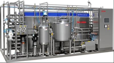 中国 6000L/Hミルクの加工ラインのためのフル オートマチックの超高温管状の滅菌装置UHT 販売のため
