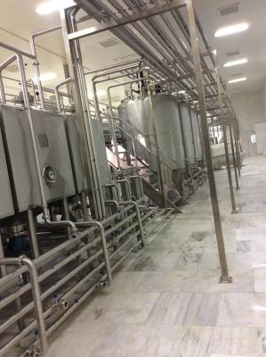China Cadena de producción de la bebida de la automatización del alto nivel, sistema corto de la etapa del jugo en venta