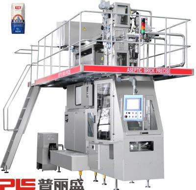 China 6000 PPH 200ml Prisma Aseptic Carton Filling Machine for Milk for sale