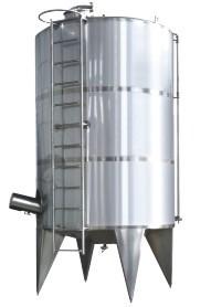 China Eddy Proof 960rpm 2000L SUS316 Aseptic  Liquid Storage Tank for sale