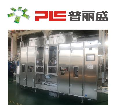 China CE 500ml 2500PPH Juice Aseptic Pouch Filling Machine  Non step adjust for sale