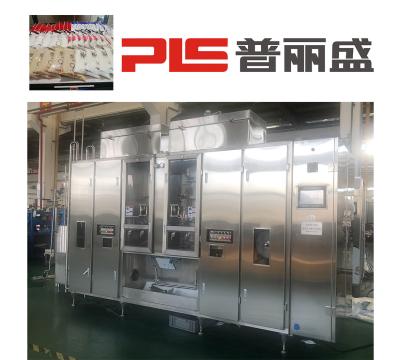 China Empaquetadora automática de la bolsa del agua de la orientación del cursor del yogur 7500PPH en venta