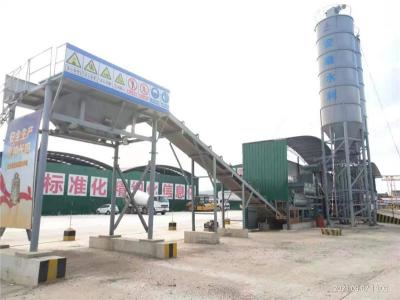 China 240KW Double Motor Stabilization Soil Mixing Station Stationary Batching Plants for sale
