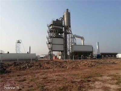 Cina Pianta Asphalt Plant stazionario 160TPH della miscela in lotti del bitume di alta precisione in vendita