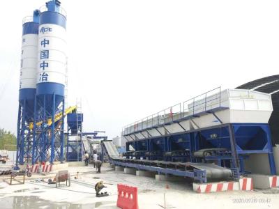China High Productivity Precision Stabilized Soil Mixing Plant With Multi Function Mixer à venda
