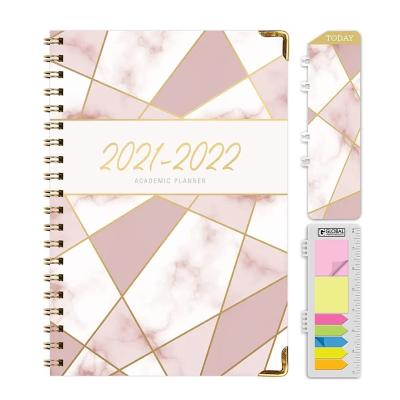 China FSC Certificate Hardcover Lined Notebook , Daily Task Planner Notebook Pink for sale