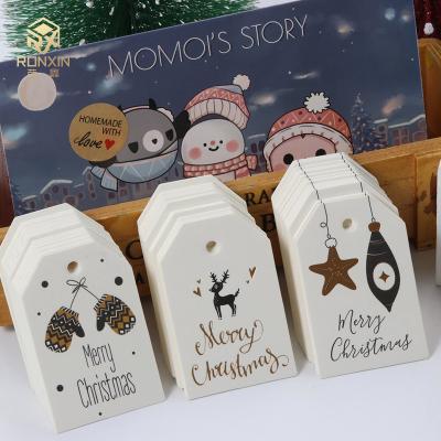 China Etiquetas decorativas de la etiqueta engomada de la Navidad en venta
